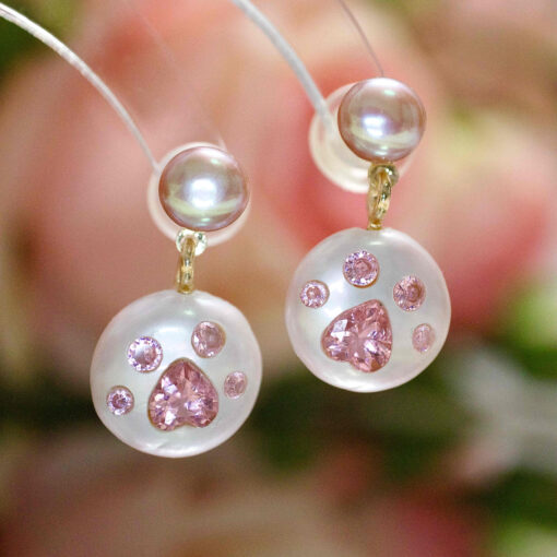 Kitty Claw Dangle Earrings