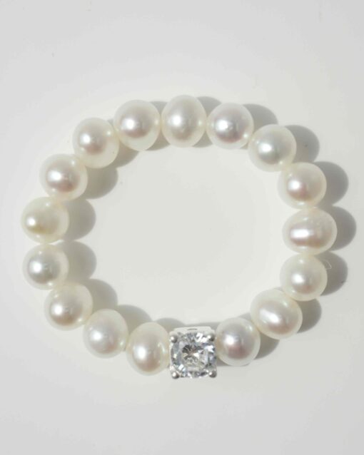 Aurora Pearl Sparkle Ring